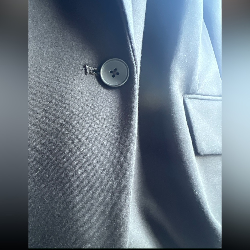 🆕🖤ON 34th Plus Size Black Ponte Blazer Jacket Women’s 4X Classic Workwear Office - Picture 8 of 17